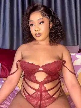 BlackBarbieX23 from StripChat is Freechat