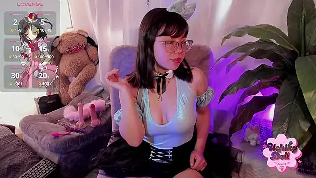 UchikyDoll from StripChat is Freechat