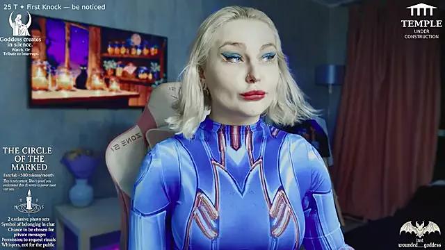 Wounded_Goddess_ from StripChat is Freechat